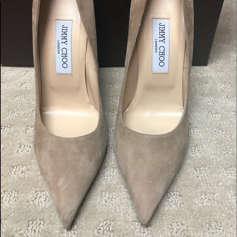 SOLD Jimmy Choo Anouk Suede Pumps
